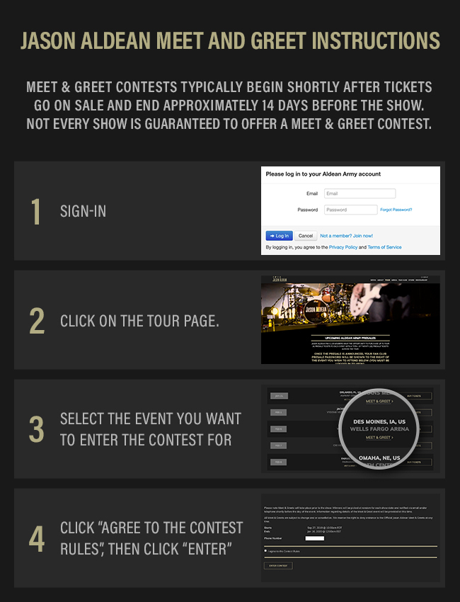 Meet & Greet Tips Jason Aldean