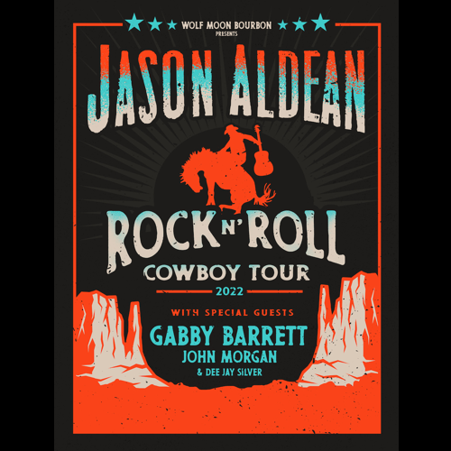 Jason Aldean Concert Schedule 2022 Rock N' Roll Cowboy Tour Kicks Off In July - Jason Aldean