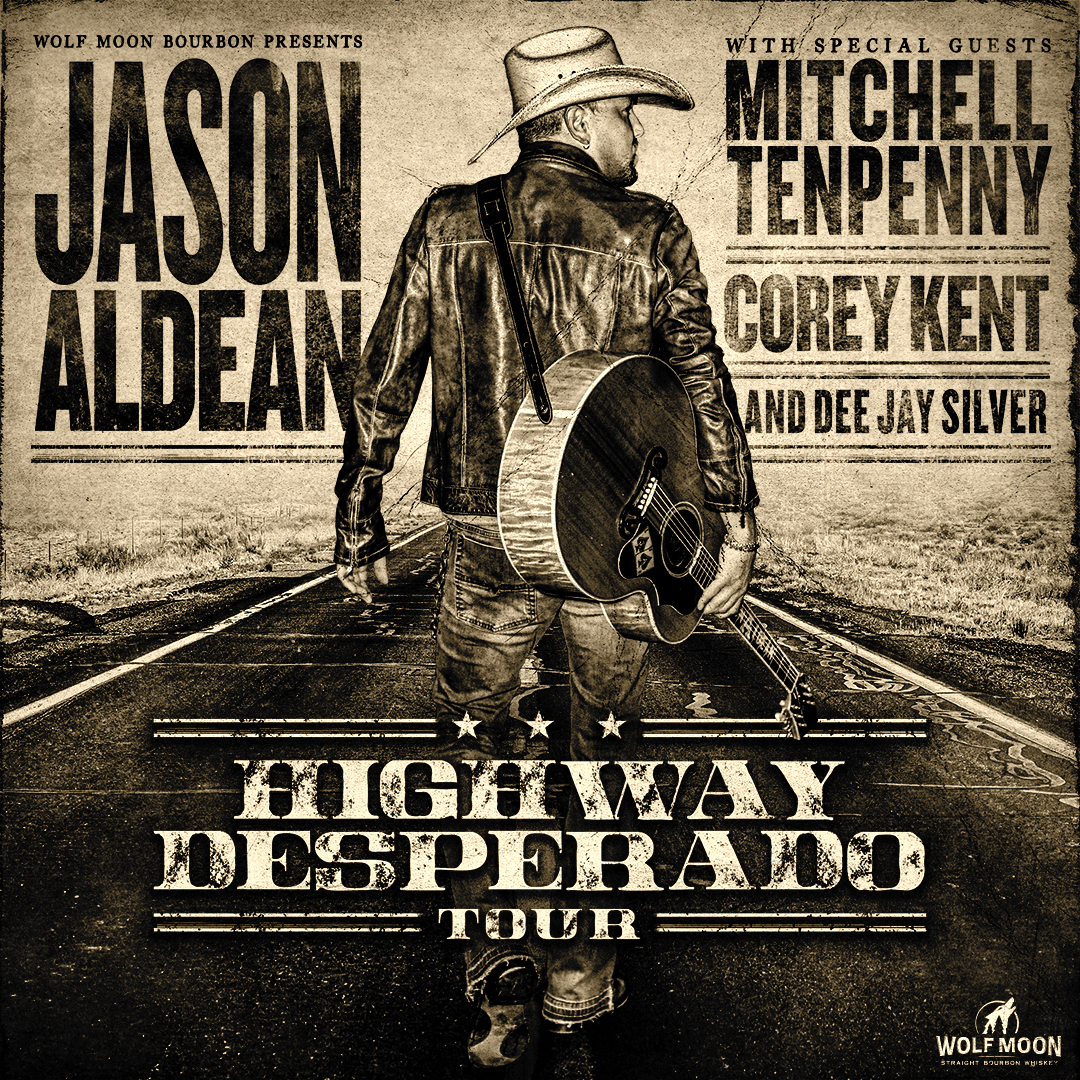 JASON ALDEAN ANNOUNCES HIGHWAY DESPERADO TOUR 2023 Jason Aldean