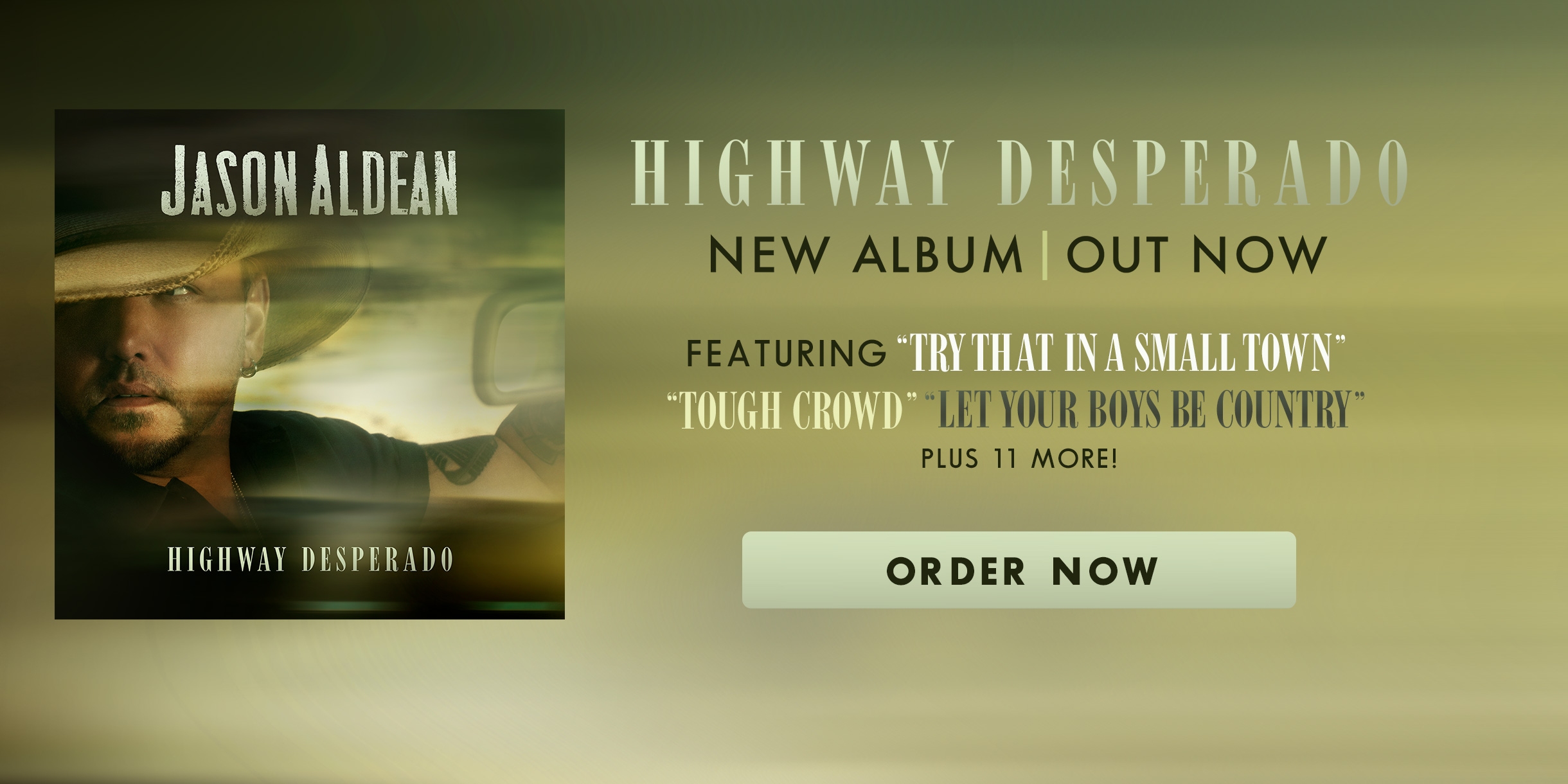 Highway Desperado CD – Jason Aldean Official Store