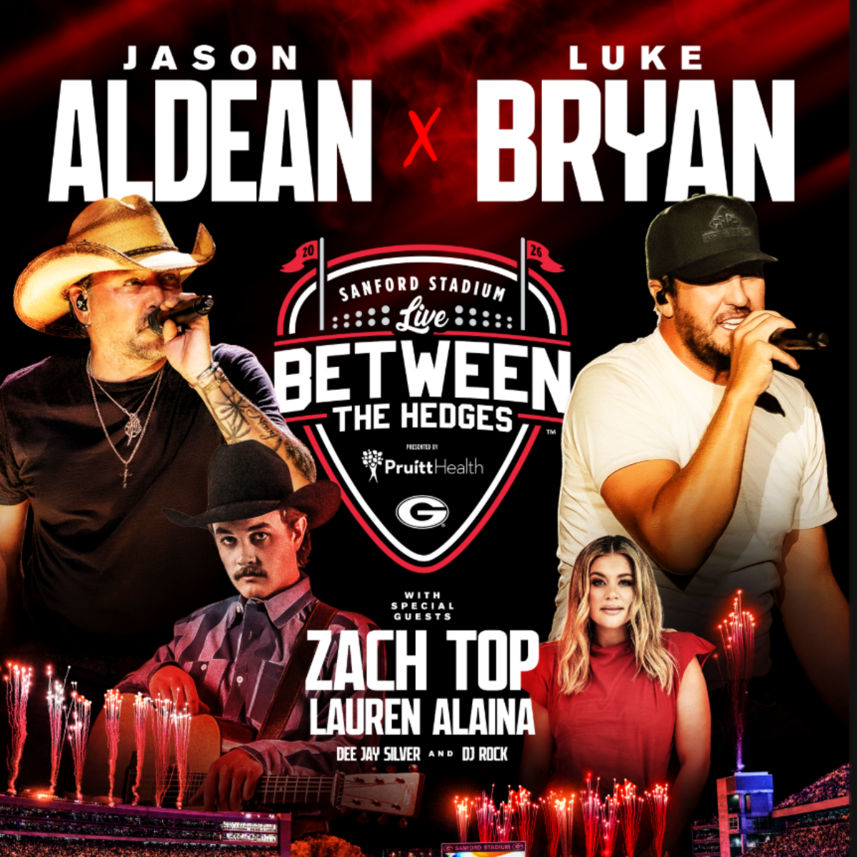 JASON ALDEAN AND LUKE BRYAN ANNOUNCE CO-HEADLINING SHOW AT SANFORD